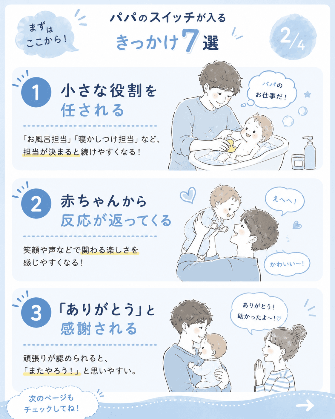 パパのスイッチが入るきっかけ7選